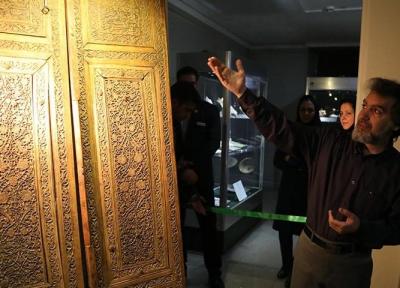 کتیبه منبت دار قرن دهم در موزه رضا عباسی رونمایی شد