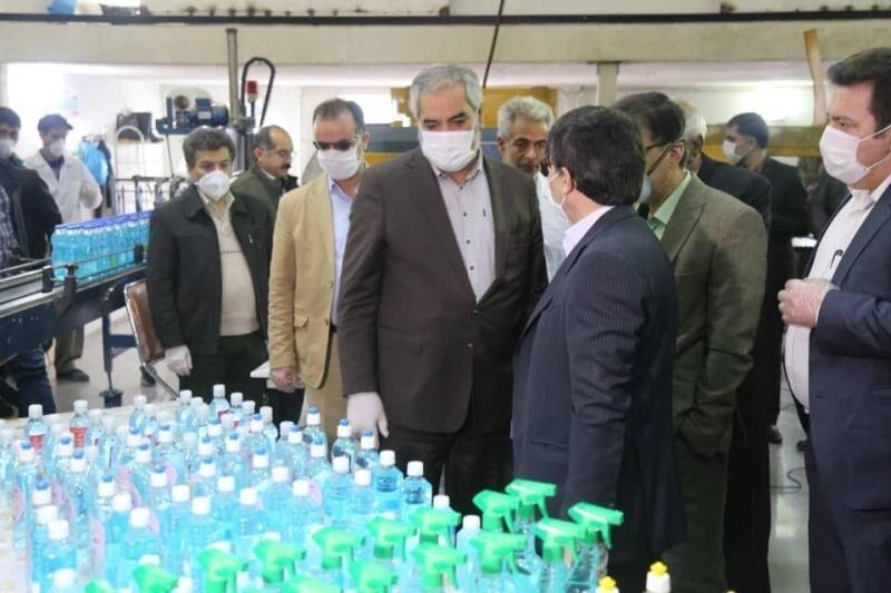 خبرنگاران استاندار: 80 هزار بطری مواد ضدعفونی کننده در کردستان توزیع شد