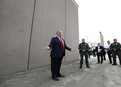 دیوار مرزی دردسرساز ترامپ