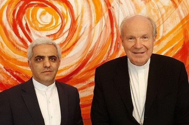 دیدار سفیر ایران با سراسقف اعظم اتریش ملاقات سفیر ایران با سراسقف اعظم اتریش